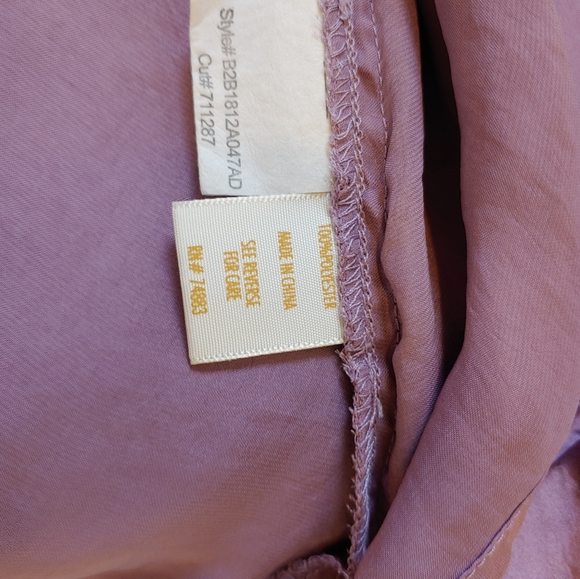 Silky Purple Bow Tank (S) - Picture 4 of 4